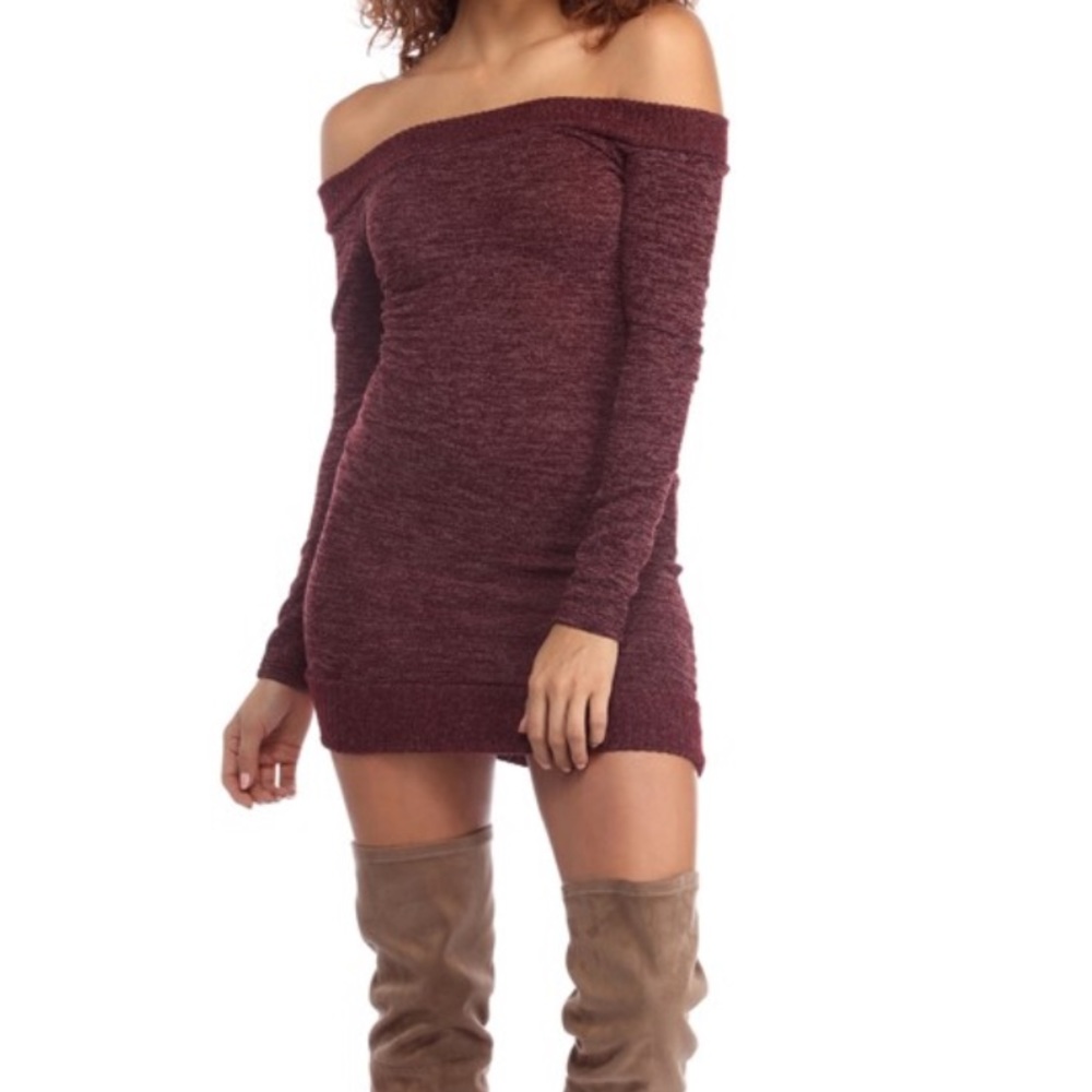 Off the shoulder tunic